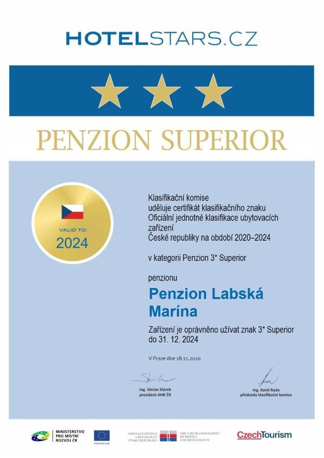 Penzion Labska Marina Poděbrady Buitenkant foto